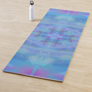 Tapete De Yoga Dançarino Azul