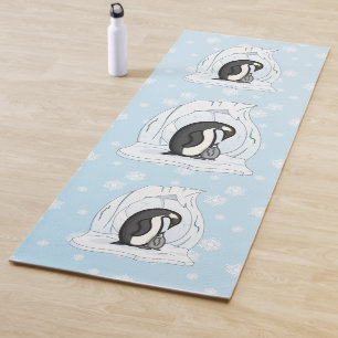 Tapete De Yoga Davin e Annie, a Yoga Mat dos Pinguins