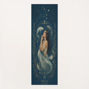 Tapete de Yoga de Astrologia Celeste de Peixes