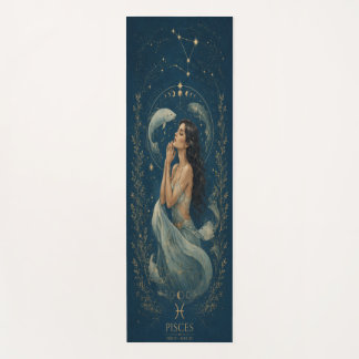 Tapete de Yoga de Astrologia Celeste de Peixes