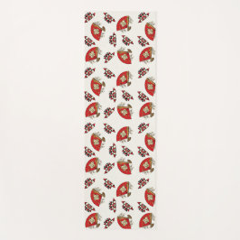 Tapete De Yoga Deco de Ave Asiático