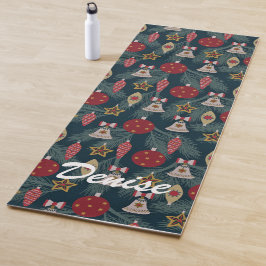 Tapete De Yoga Decoração de Natal Ornamental