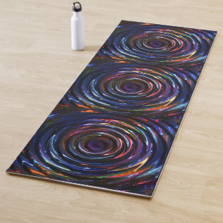 Tapete De Yoga Desenho de Ondulação Elétrica