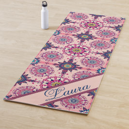 Tapete De Yoga Design Geométrico Personalizado