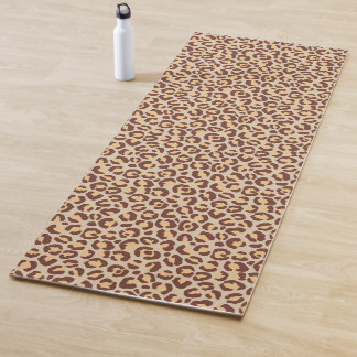 Tapete De Yoga Design Série Clássica Leopardo 1