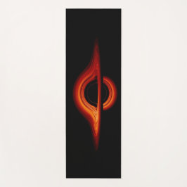 Tapete De Yoga Disco de Autenticação do Buraco Negro