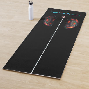 Tapete De Yoga Dividindo O Atom