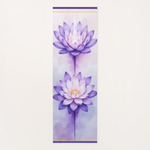 Tapete de Yoga do Chakra Coronário – Alinhamento d