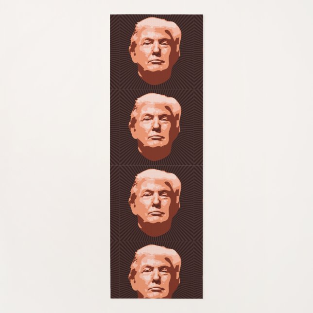TAPETE DE YOGA DONALD TRUMP YOGA MAT (Frente)