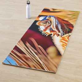 Tapete De Yoga Dragão Carborado do Deserto