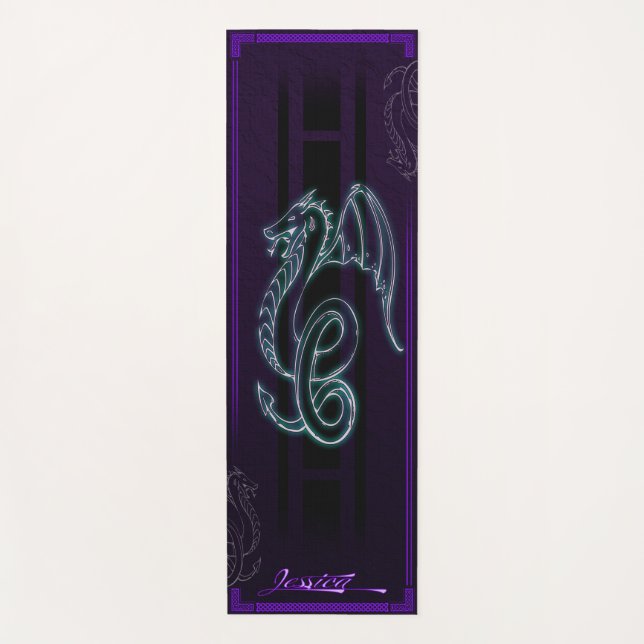 Tapete De Yoga Dragon Lover Yoga Mat (Frente)