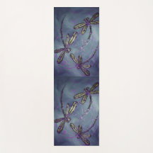 Dragonfly Purple Night Flix Bath Toalha