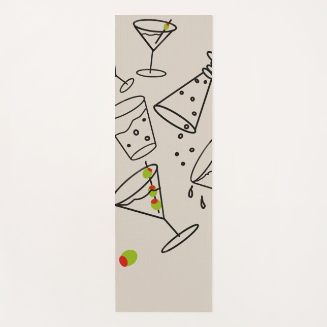 Tapete De Yoga Drinks Yoga Mat (Frente)
