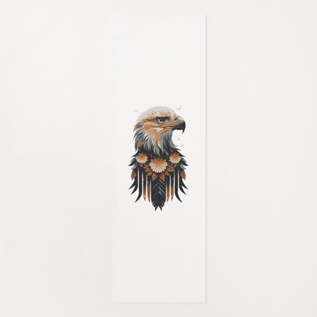 Tapete De Yoga Eagle Design (Frente)