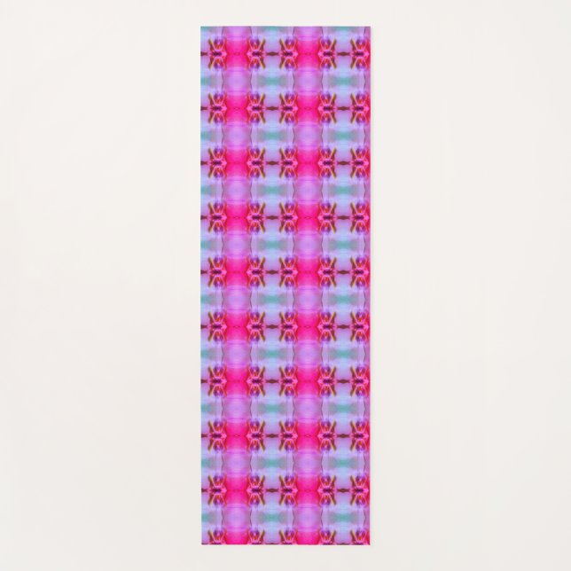 Tapete De Yoga Eagle Orchid Miami Ikat (Frente)