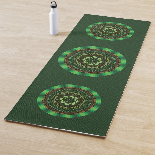 Tapete De Yoga Earth Mandala Yoga Mat (In Situ)