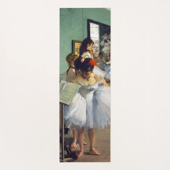 Tapete De Yoga Edgar Degas - A Classe da Dança (Verso)