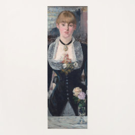 Tapete De Yoga Edouard Manet - Um Bar no Folies-Bergere