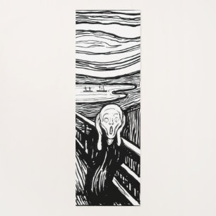 Tapete De Yoga Edvard Munch - A litografia do Gritar