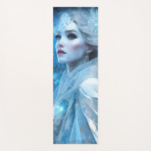 Tapete De Yoga Eethal Frozen Snow Queen Fantasy Art