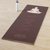 Elegante Boho Yoga Instrutor Promocional