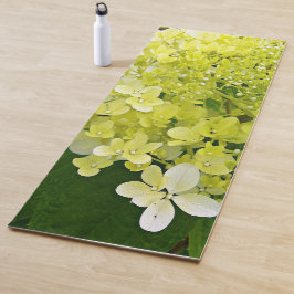 Tapete De Yoga Elegante Hortênsia Limelight Verde Chartreuse