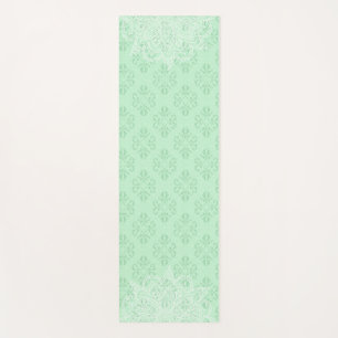 Tapete De Yoga Elegante Mint Green Oriental Mandala Yoga Mat