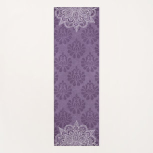 Tapete De Yoga Elegante Violet Oriental Mandala Yoga Mat