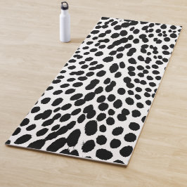 Tapete De Yoga Energia do Leopardo Selvagem – Moda Ousada com Est