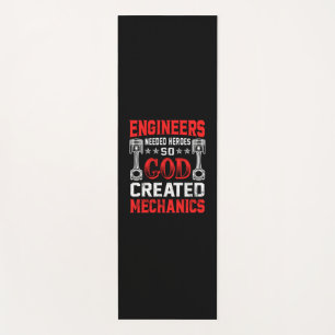 Tapete De Yoga Engenheiros Mecânicos Necessários de Heróis