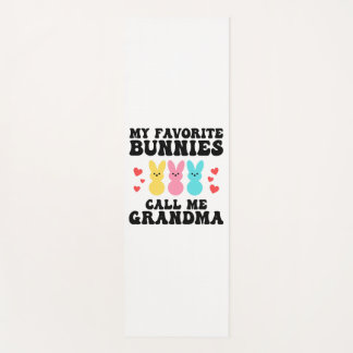 Tapete De Yoga Engraçado, Meus Coelhinhos Favoritos Me Chamam De