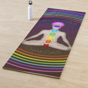 Tapete De Yoga Equilibre seu Chakras