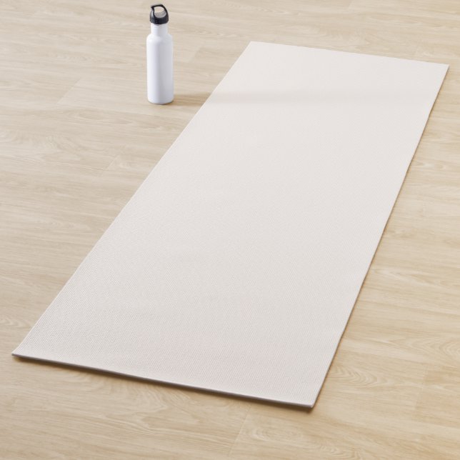 Tapete De Yoga esbranquiçado, branco-leite, branco-quente (In Situ)