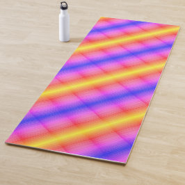 Tapete De Yoga Escuro e Brilho