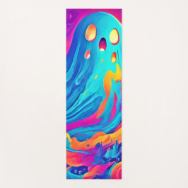 Tapete De Yoga Espectral Ghost Halloween Art