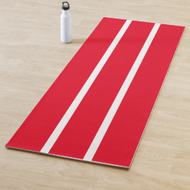 Tapete De Yoga Esportes Brancos Brilhantes, Bright, Greve de Corr