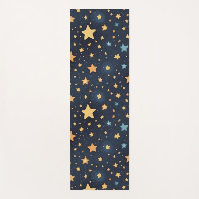 Tapete De Yoga Estrelas (Frente)