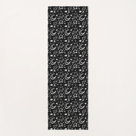 Tapete De Yoga Estrelas e luas.