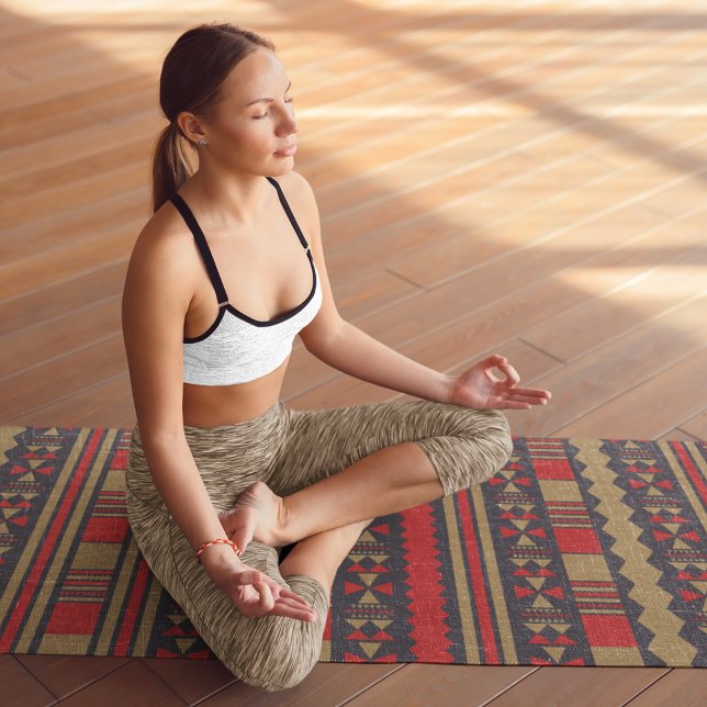 Tapete De Yoga etnia aztec (Criador carregado)