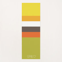 Faixas de cores personalizadas monogramadas