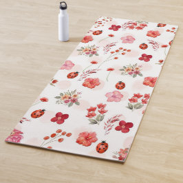 Tapete De Yoga Fall/Autumn Floral Yoga Mat