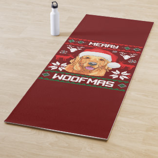 Tapete De Yoga Feliz de ouro de varejo Woofmas Cachorro
