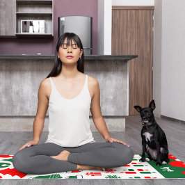 Tapete De Yoga Feliz Deer