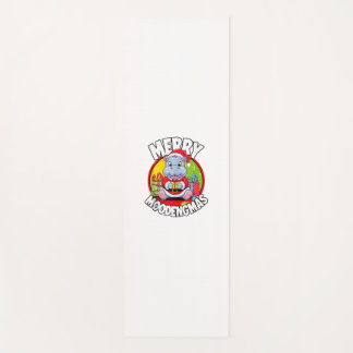 Tapete De Yoga Feliz Moo Deng Moodengmas Bebê Hippo Chr