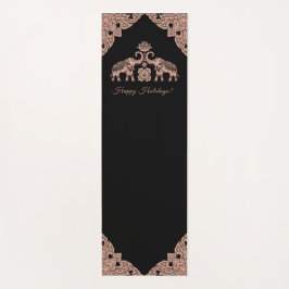 Tapete De Yoga Feriados Felizes de Elefantes da Tailândia são Dot