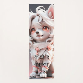 Tapete De Yoga Filhos De Papoeira Brancos E Rosa Fluffy Personali