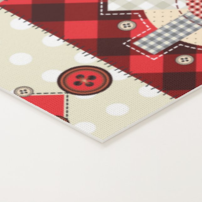 Tapete De Yoga Filme de Natal antigo e movido (Detalhe)