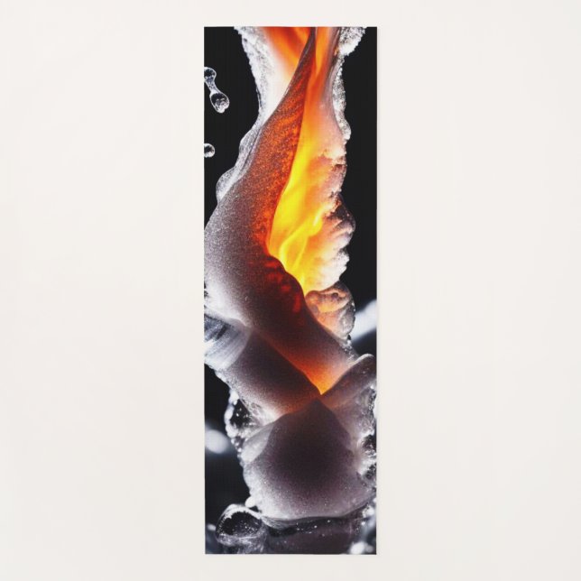 Tapete De Yoga Fire Tornado - Yoga Mat (Frente)