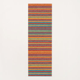 Tapete De Yoga Fitas Coloridas B