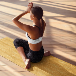 Tapete De Yoga flecha amarela